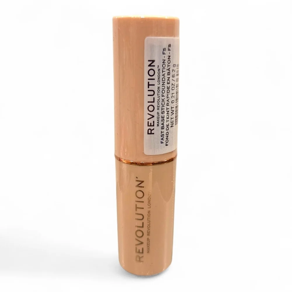 Revolution F5 Fast Base Stick Foundation | Light with Pink Undertone NEW SEALED